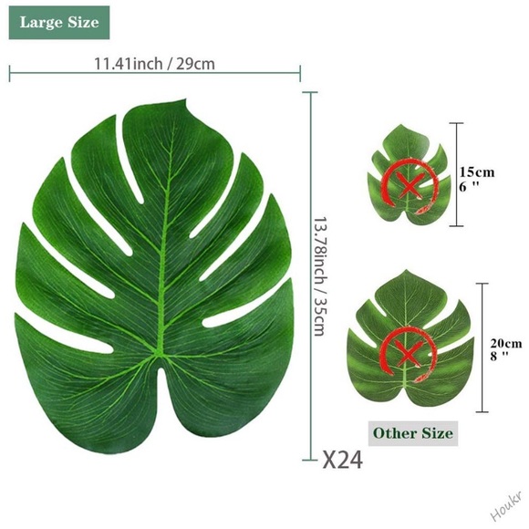 Other - Faux Monstera Leaf Placemat Other - Faux Monstera Leaf Placemat